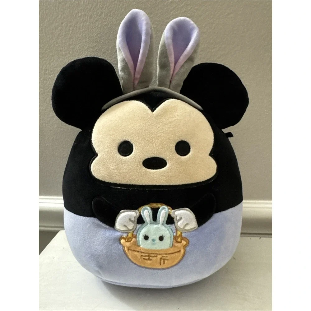 Squishmallow Kellytoy Plush Disney Mickey with Bunny Ears 8